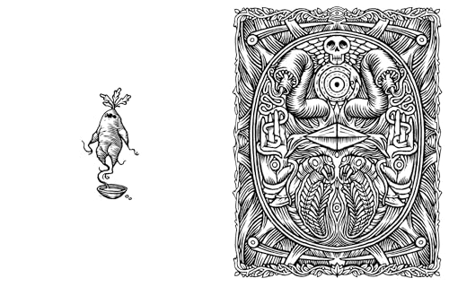 Tarot del Toro Coloring Book Paperback / softback Horror