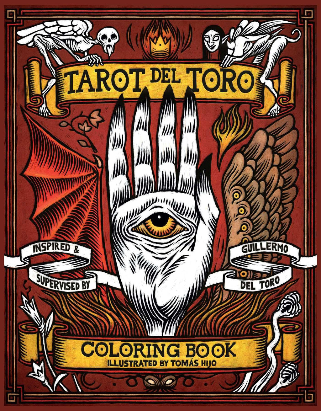 Tarot del Toro Coloring Book Paperback / softback Horror