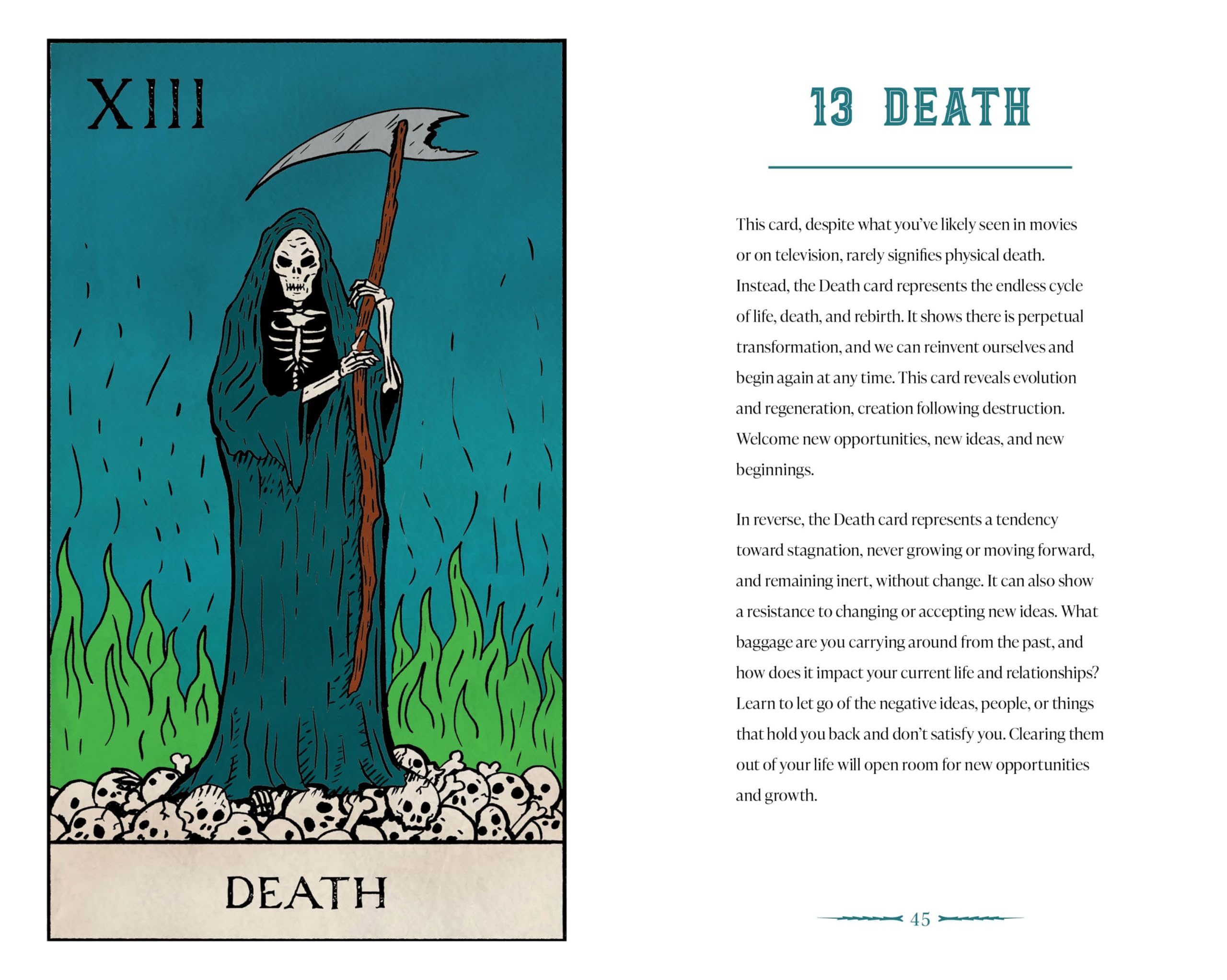 Tarot kit: Cards and Guidebook - Includes: 78-Card Deck Interpretation Guide Kit