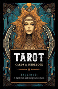 Tarot kit: Cards and Guidebook - Includes: 78-Card Deck Interpretation Guide Kit