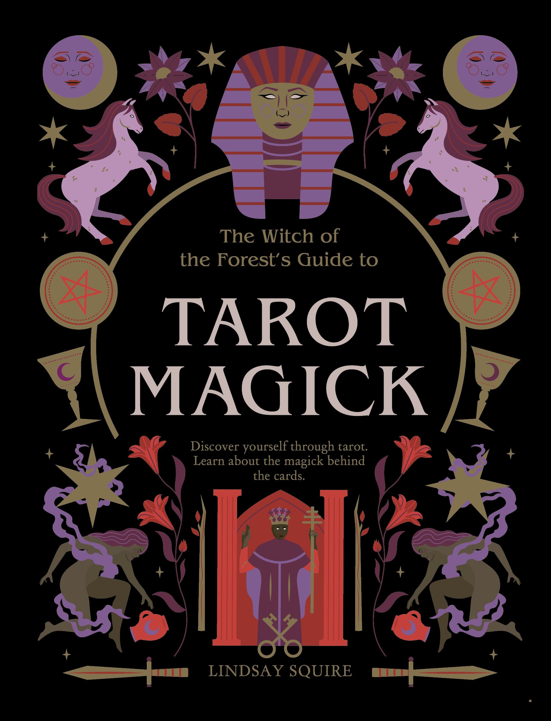 Tarot Magick: Discover yourself through tarot. Learn about the magick behind cards. Paperback / softback Cards
