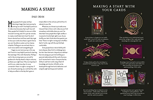 Tarot Magick: Discover yourself through tarot. Learn about the magick behind cards. Paperback / softback Cards
