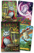 Tarot of the Owls Mini Deck: 78 Card deck Kit Cards