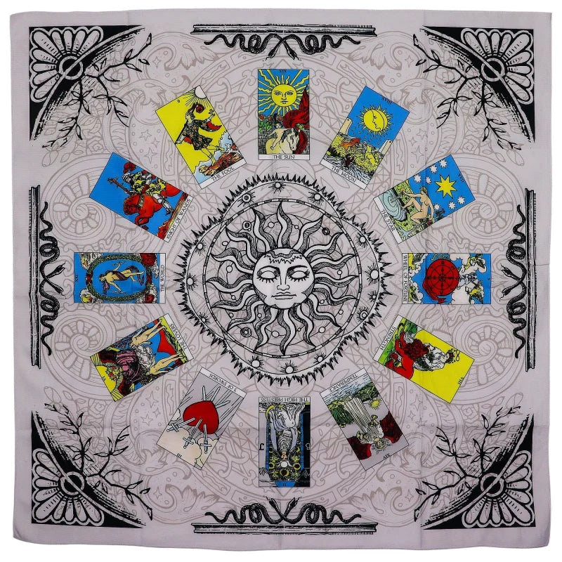 Tarot Reading Cloth - Tree of Life Cards & Cloths