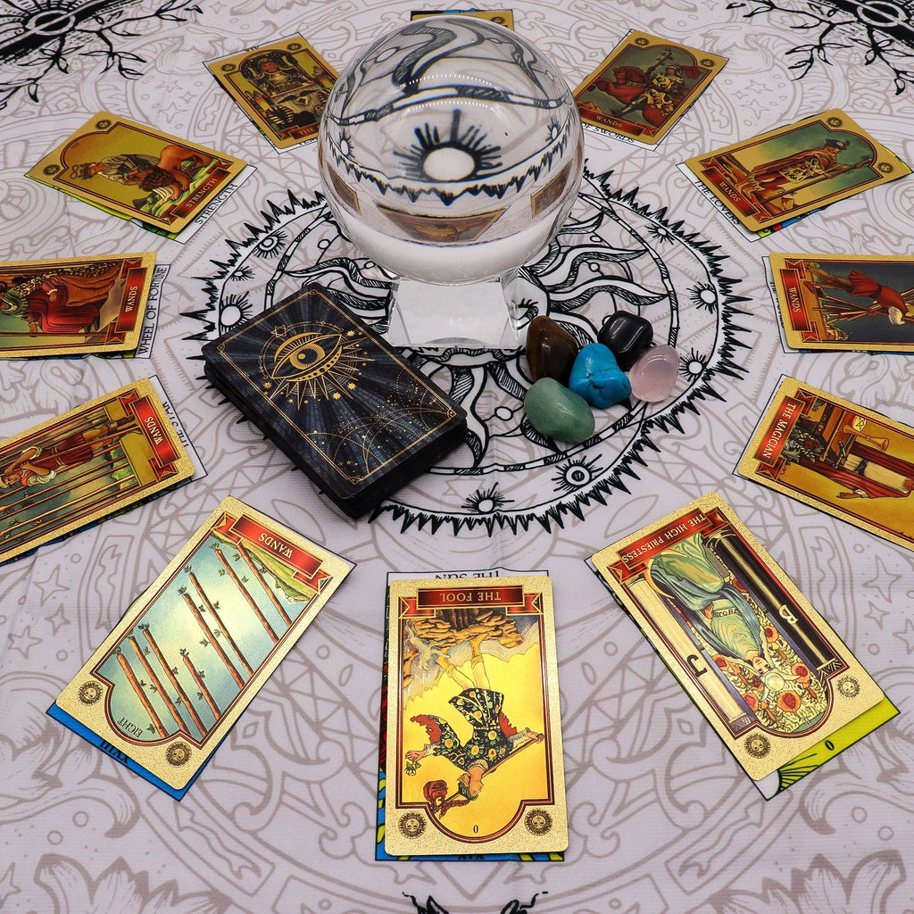 Tarot Reading Cloth - Tree of Life Cards & Cloths