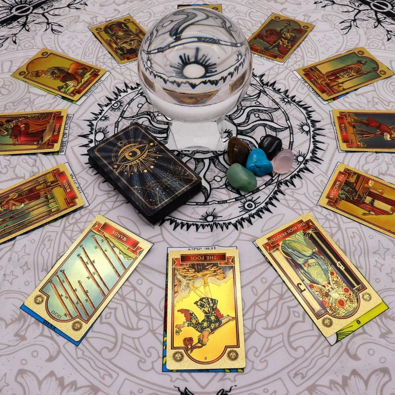 Tarot Reading Cloth - Tree of Life Cards & Cloths