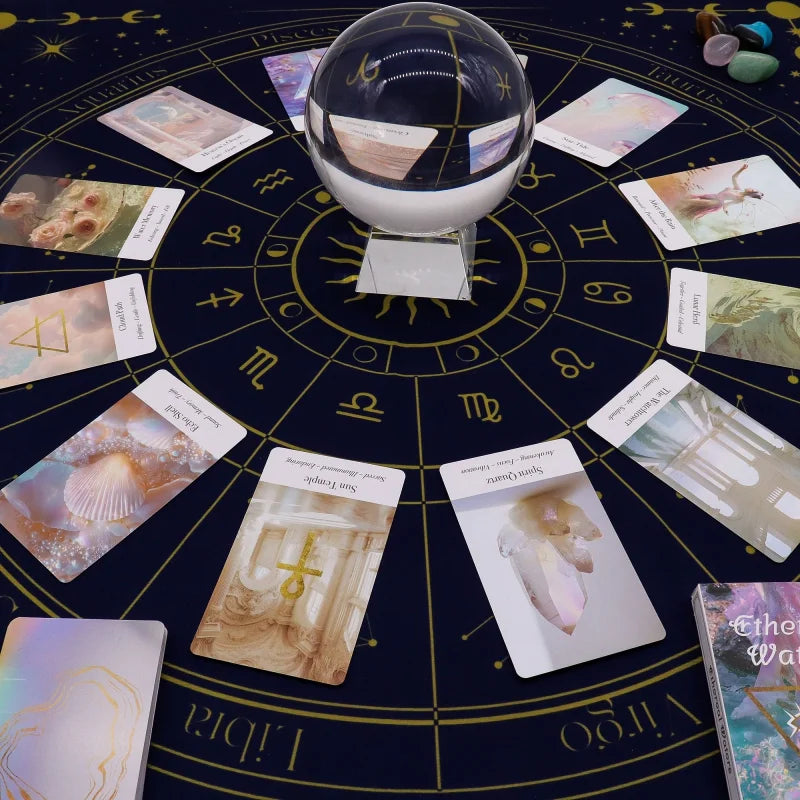 Tarot Reading Cloth - Zodiac Cards & Cloths