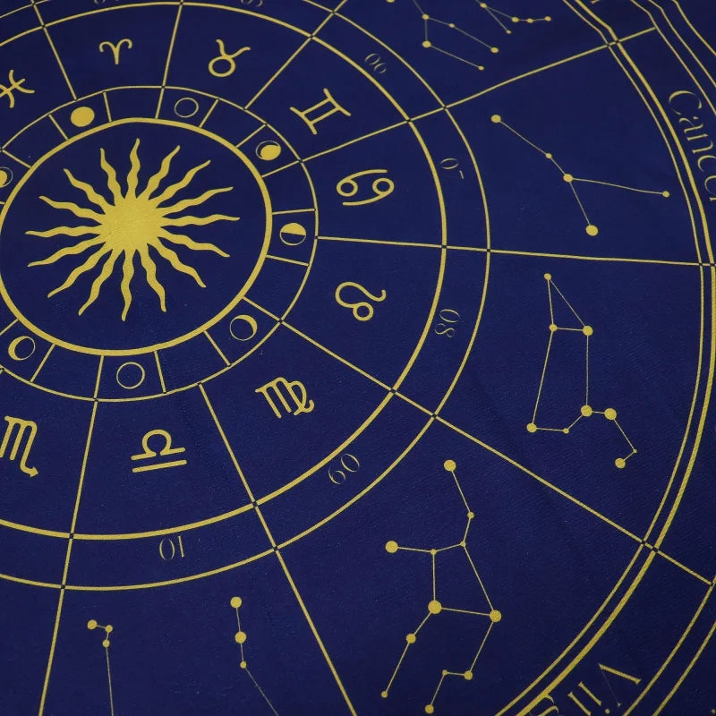 Tarot Reading Cloth - Zodiac Cards & Cloths