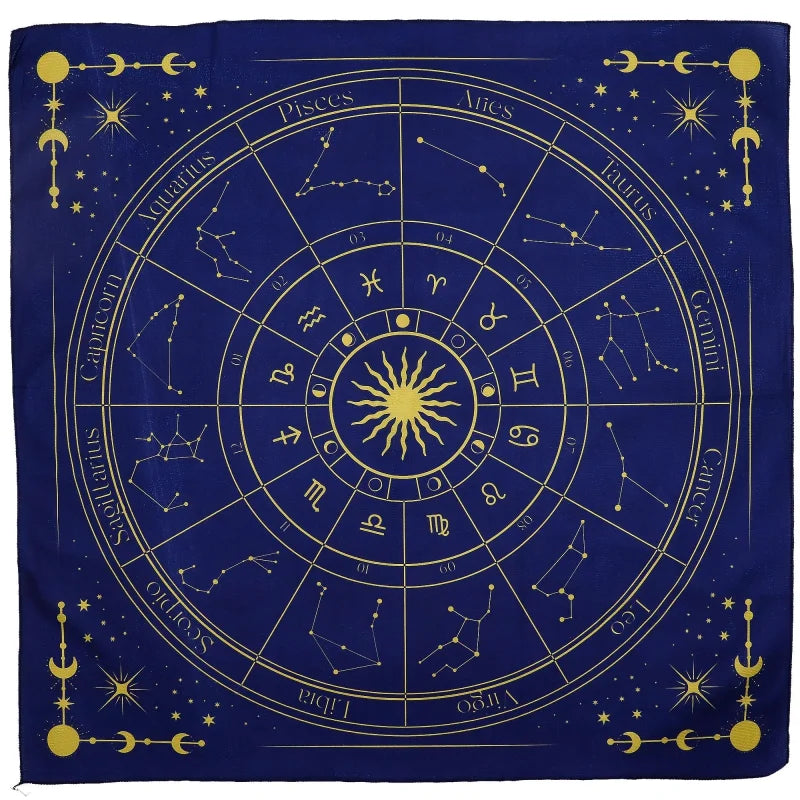 Tarot Reading Cloth - Zodiac Cards & Cloths