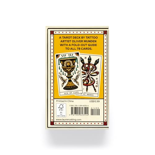 Tattoo Tarot (Mini Deck): Ink & Intuition Cards