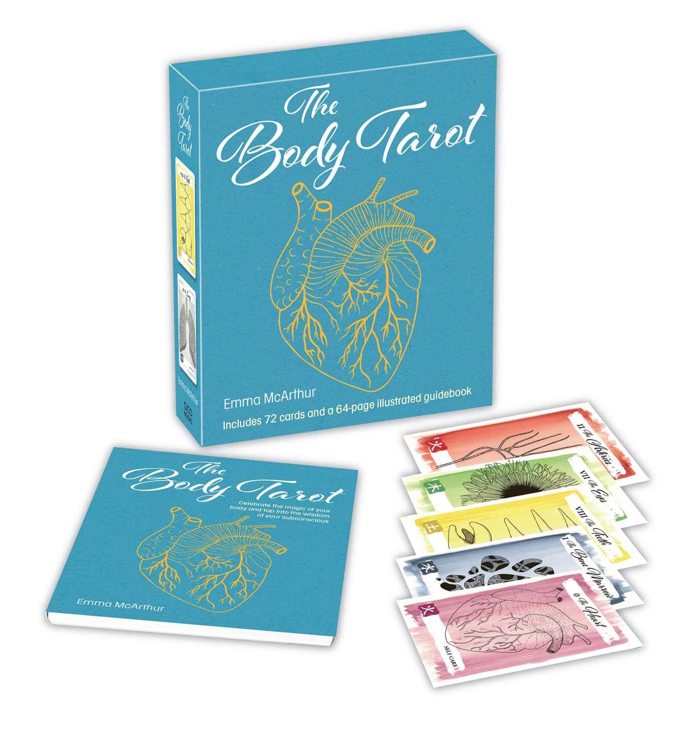The Body Tarot : Includes 72 Cards and a 64-Page Illustrated Guidebook - Sold by Witch, Please!