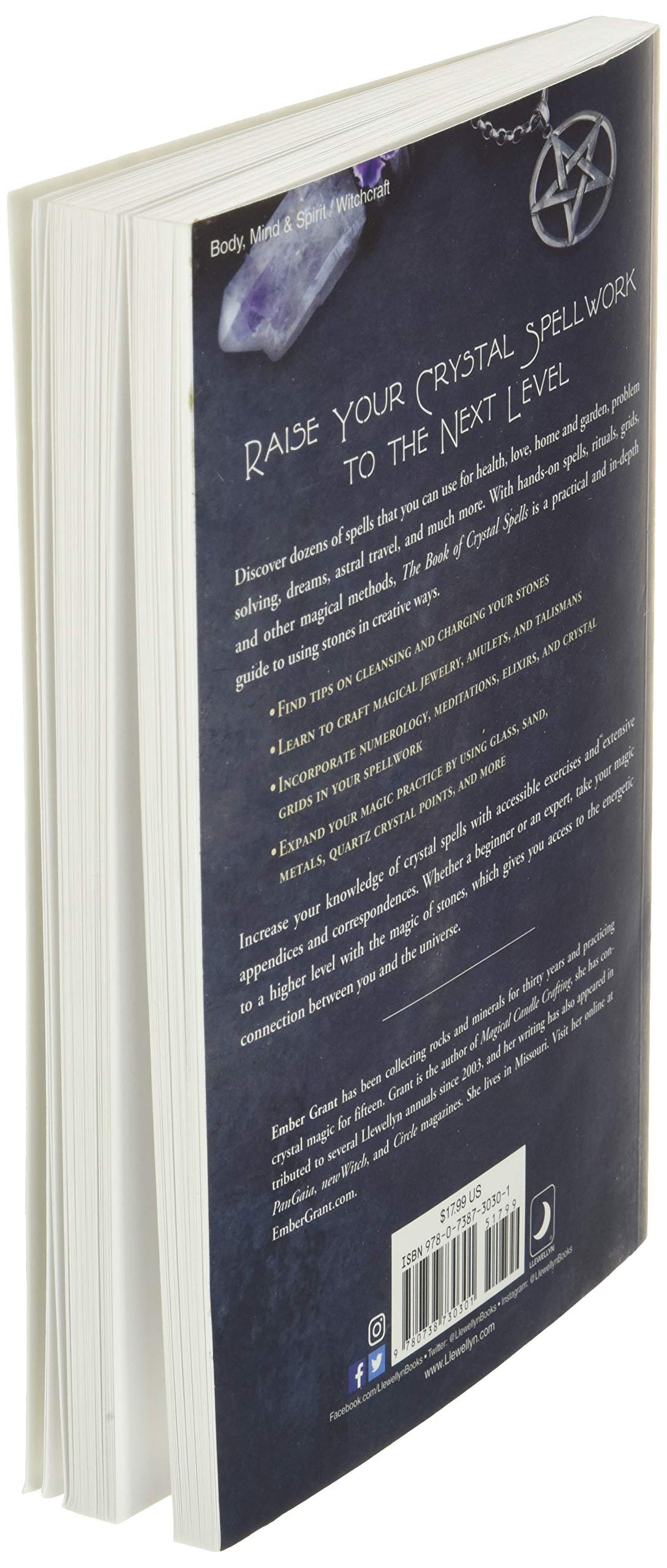 The Book of Crystal Spells : Magical Uses for Stones, Crystals, Minerals ... and Even Sand