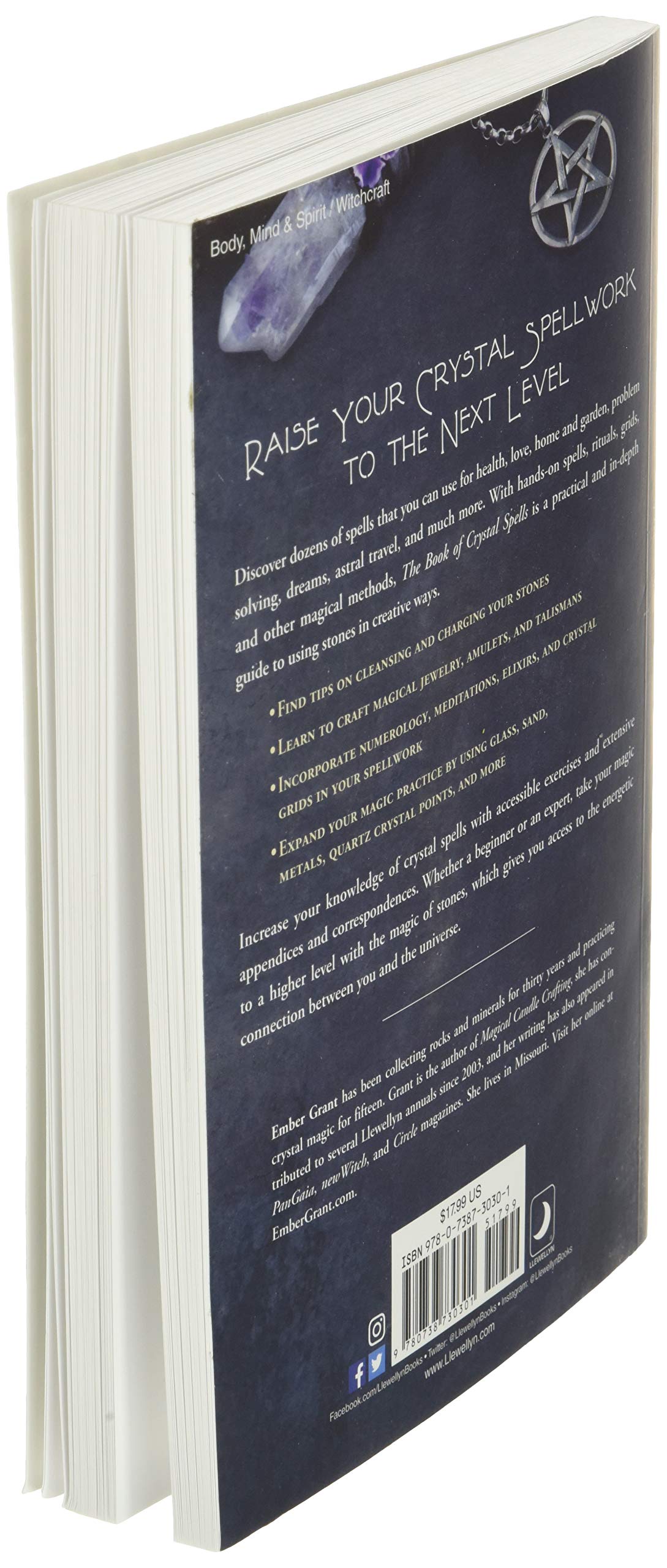 The Book of Crystal Spells : Magical Uses for Stones, Crystals, Minerals ... and Even Sand