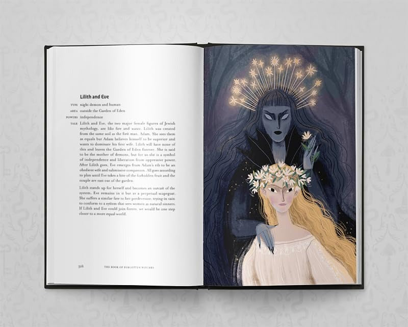 The Book of Forgotten Witches: Dark & Twisted Folklore Stories from Around the World Hardback