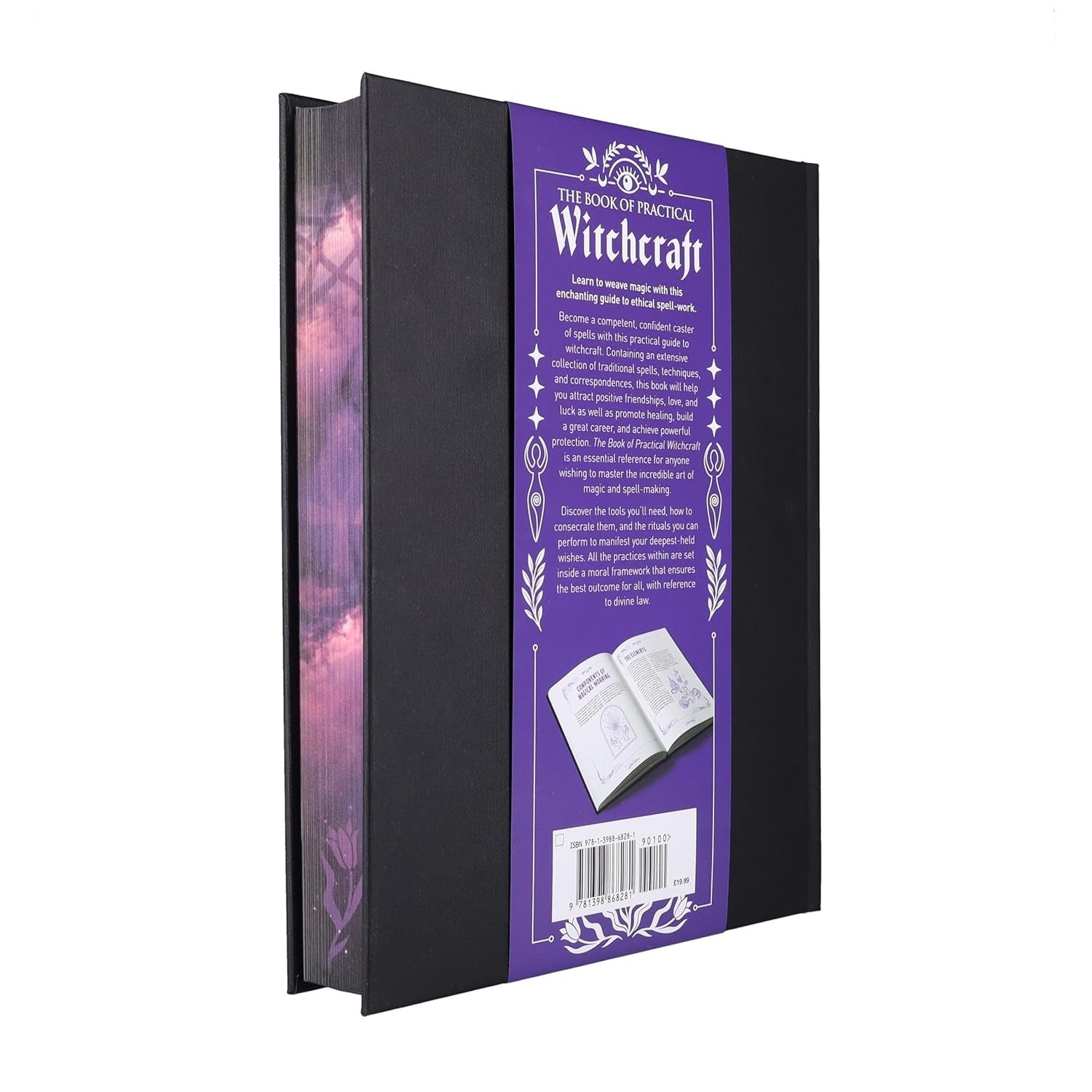 The Book of Practical Witchcraft: Deluxe Gift Edition with Sprayed Edges Hardback