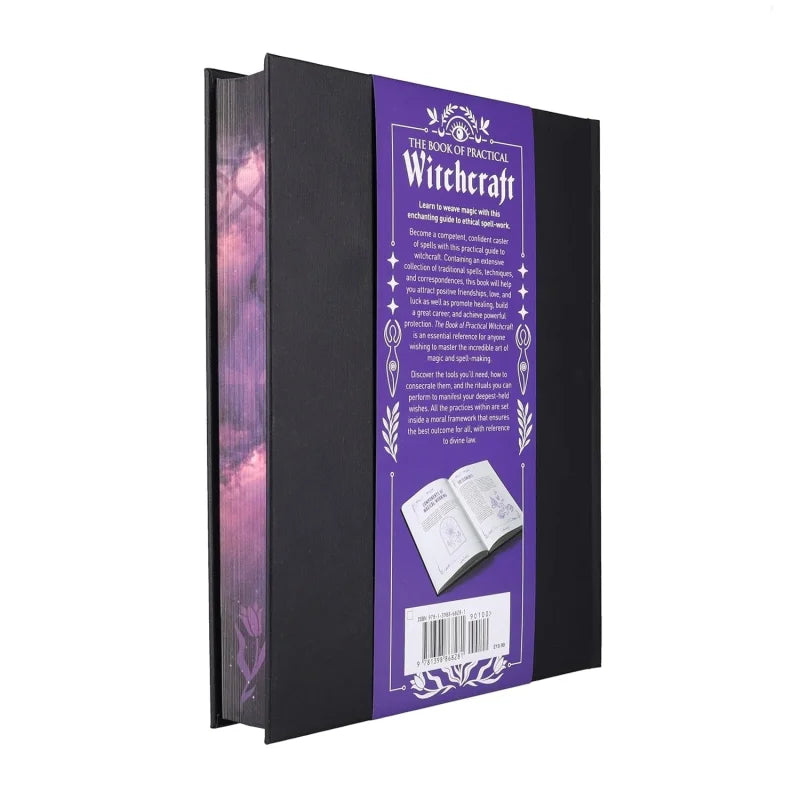 The Book of Practical Witchcraft: Deluxe Gift Edition with Sprayed Edges Hardback