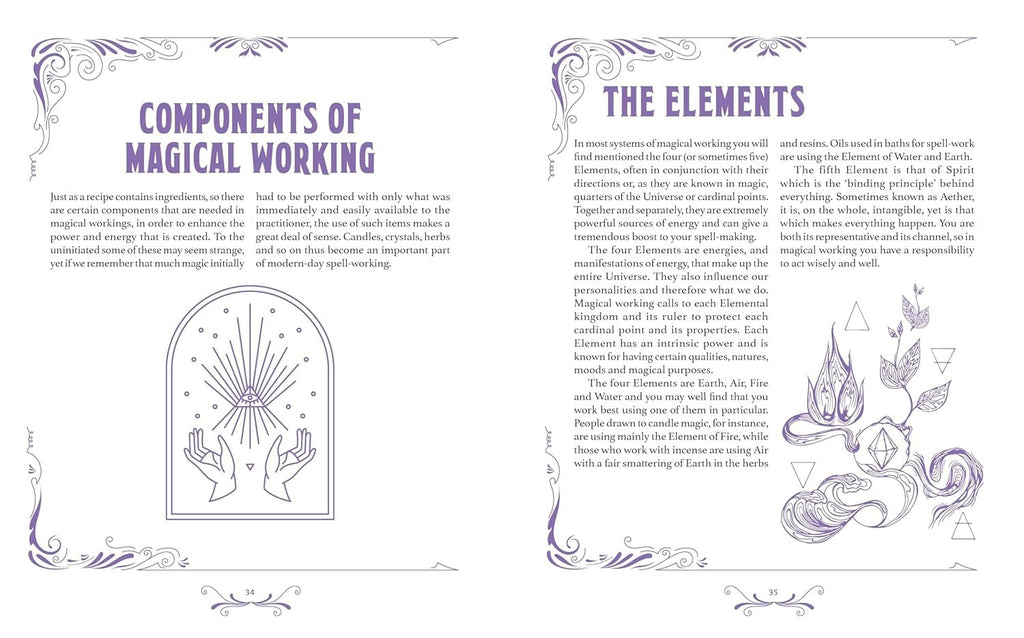 The Book of Practical Witchcraft: Deluxe Gift Edition with Sprayed Edges Hardback