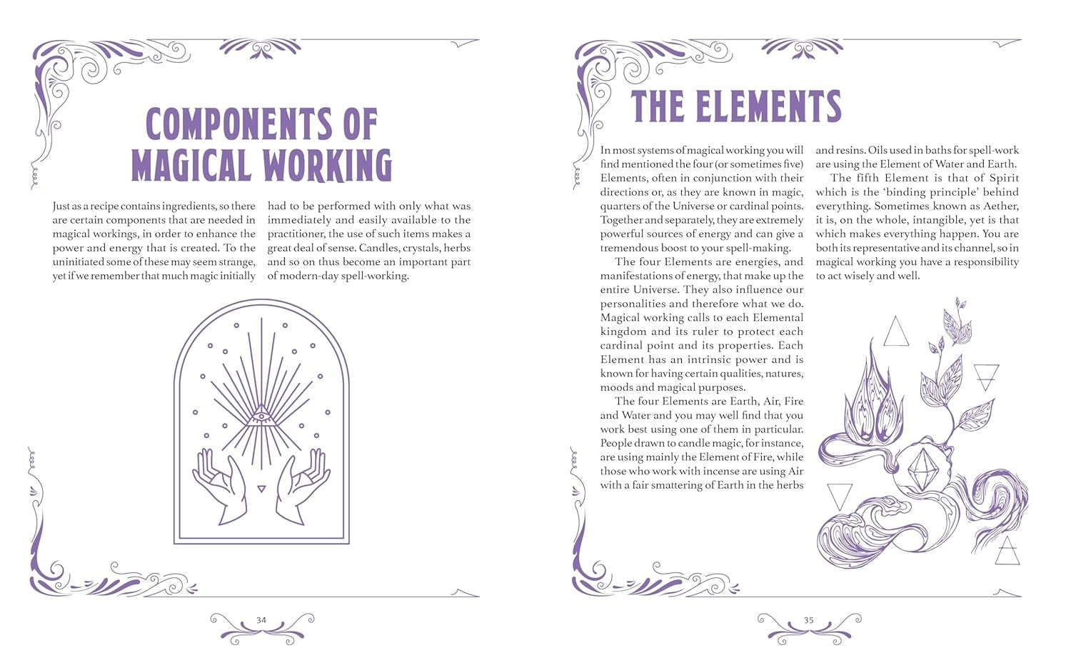 The Book of Practical Witchcraft: Deluxe Gift Edition with Sprayed Edges Hardback
