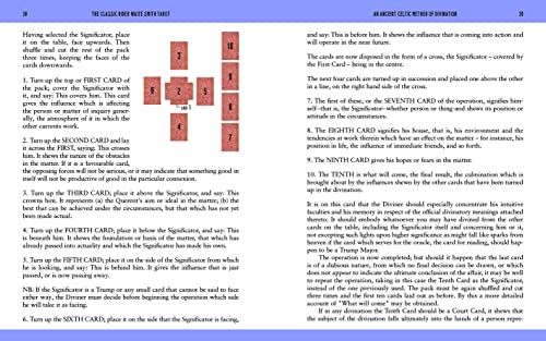 The Classic Rider Waite Smith Tarot Book & Card Deck: Includes 78 Cards and 128-Page Paperback / softback