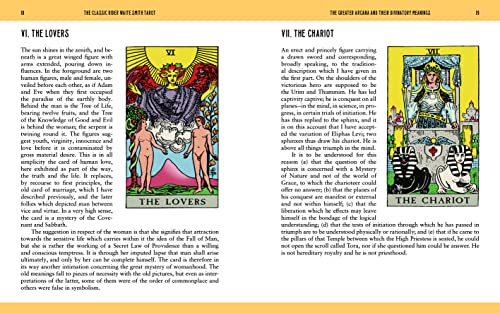 The Classic Rider Waite Smith Tarot Book & Card Deck: Includes 78 Cards and 128-Page Paperback / softback