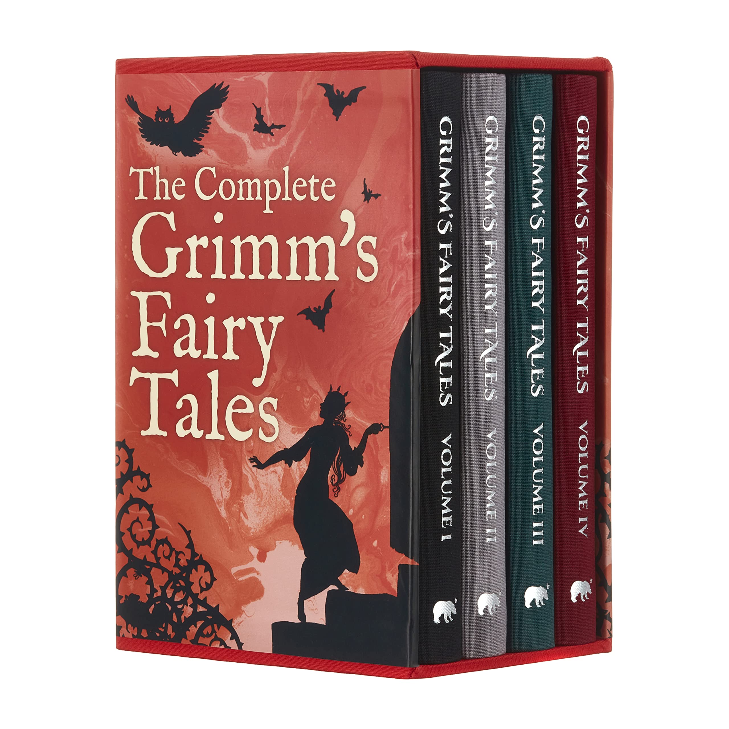 The Complete Grimm's Fairy Tales : Deluxe 4-Book Hardback Boxed Set
