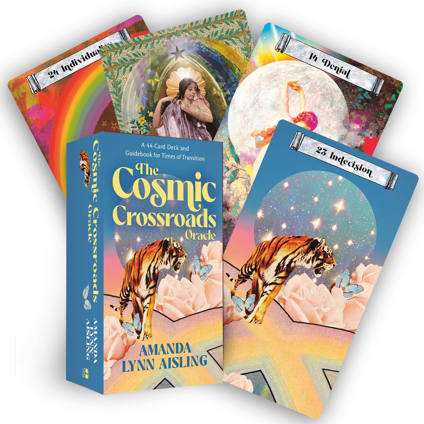 The Cosmic Crossroads Oracle : A 44-Card Deck and Guidebook for Times of Transition - Sold by Witch, Please!