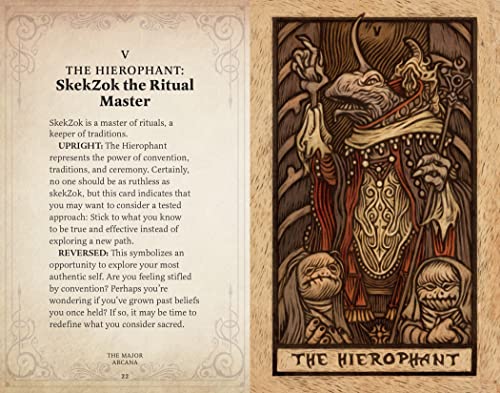 The Dark Crystal Tarot Deck and Guidebook Hardback Cards