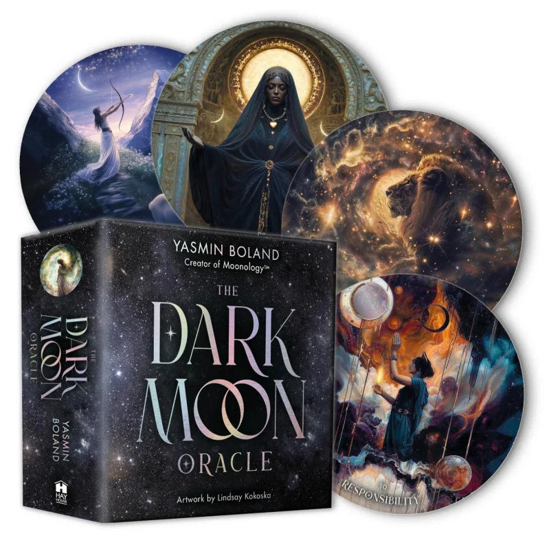 The Dark Moon Oracle : A 48-Card Deck and Guidebook from the creator of Moonology™