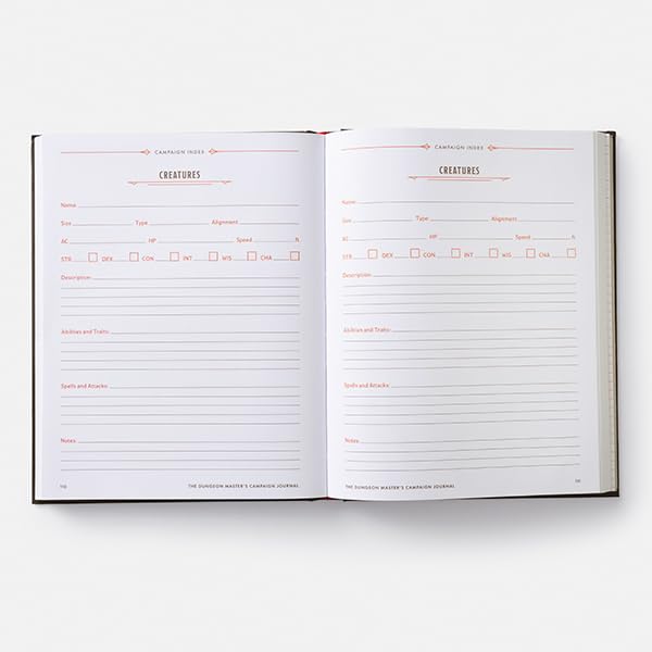 The Dungeon Master's Campaign Journal (Dungeons & Dragons)