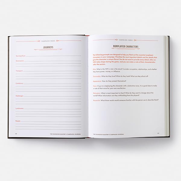 The Dungeon Master's Campaign Journal (Dungeons & Dragons)