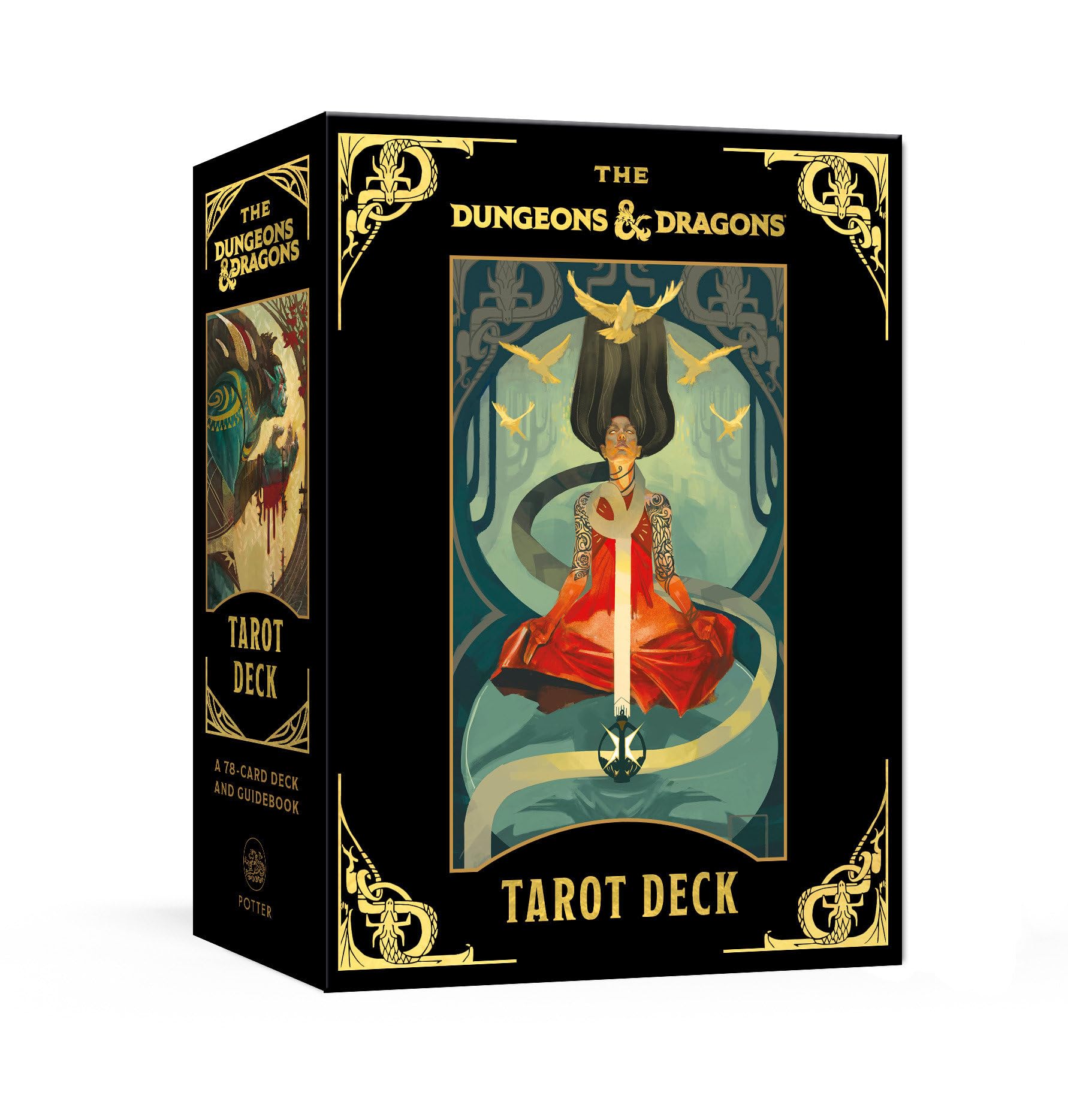 The Dungeons & Dragons Tarot Deck : A 78-Card Deck and Guidebook - Sold by Witch, Please!