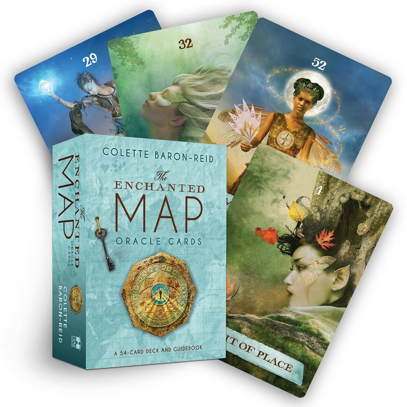 The Enchanted Map Oracle Cards: A 54-Card Deck for Love Purpose Healing Magic and Happiness Book