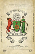 The Equinox : Keep Silence Edition, Vol. 1, No. 10 - Sold by Witch, Please!