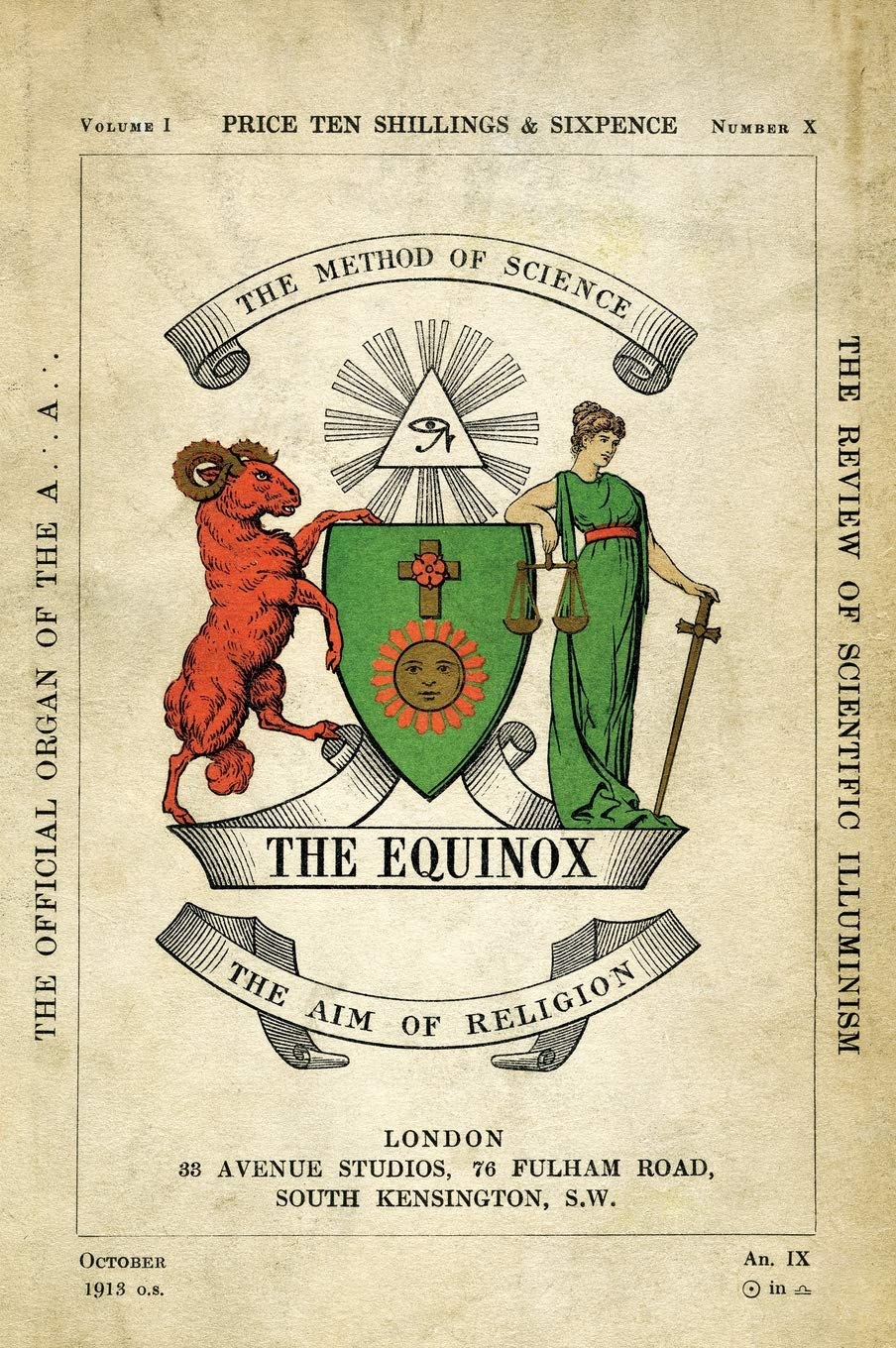 The Equinox : Keep Silence Edition, Vol. 1, No. 10 - Sold by Witch, Please!