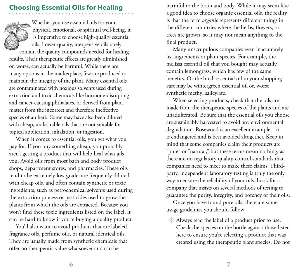 The Essential Oils Healing Deck : 52 Cards to Enhance Body, Mind & Spirit - Sold by Witch, Please!