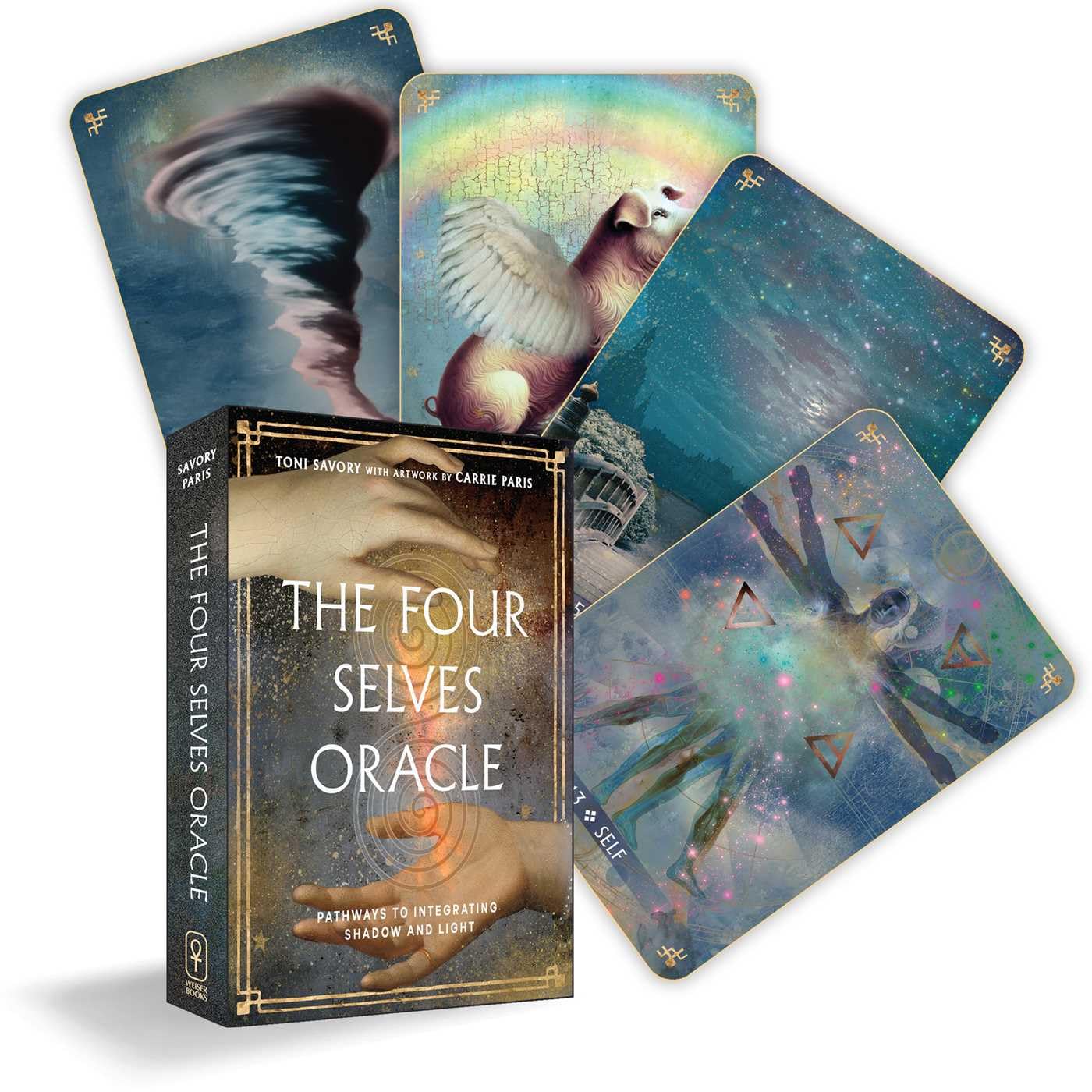 The Four Selves Oracle : Pathways to Integrating Shadow and Light (36 Full-Color Cards and 160-Page Full-Color Guidebook)