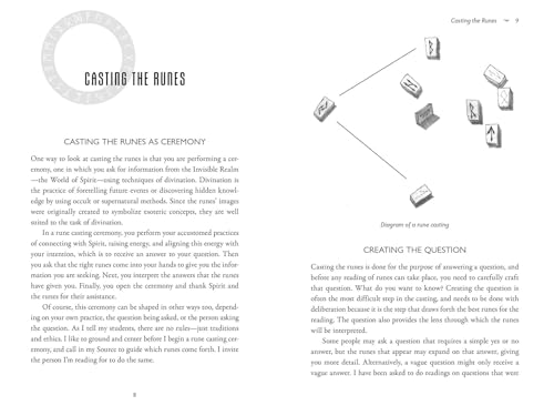 The Goddess Casts the Runes : Divination and Wisdom of the Earth Mother