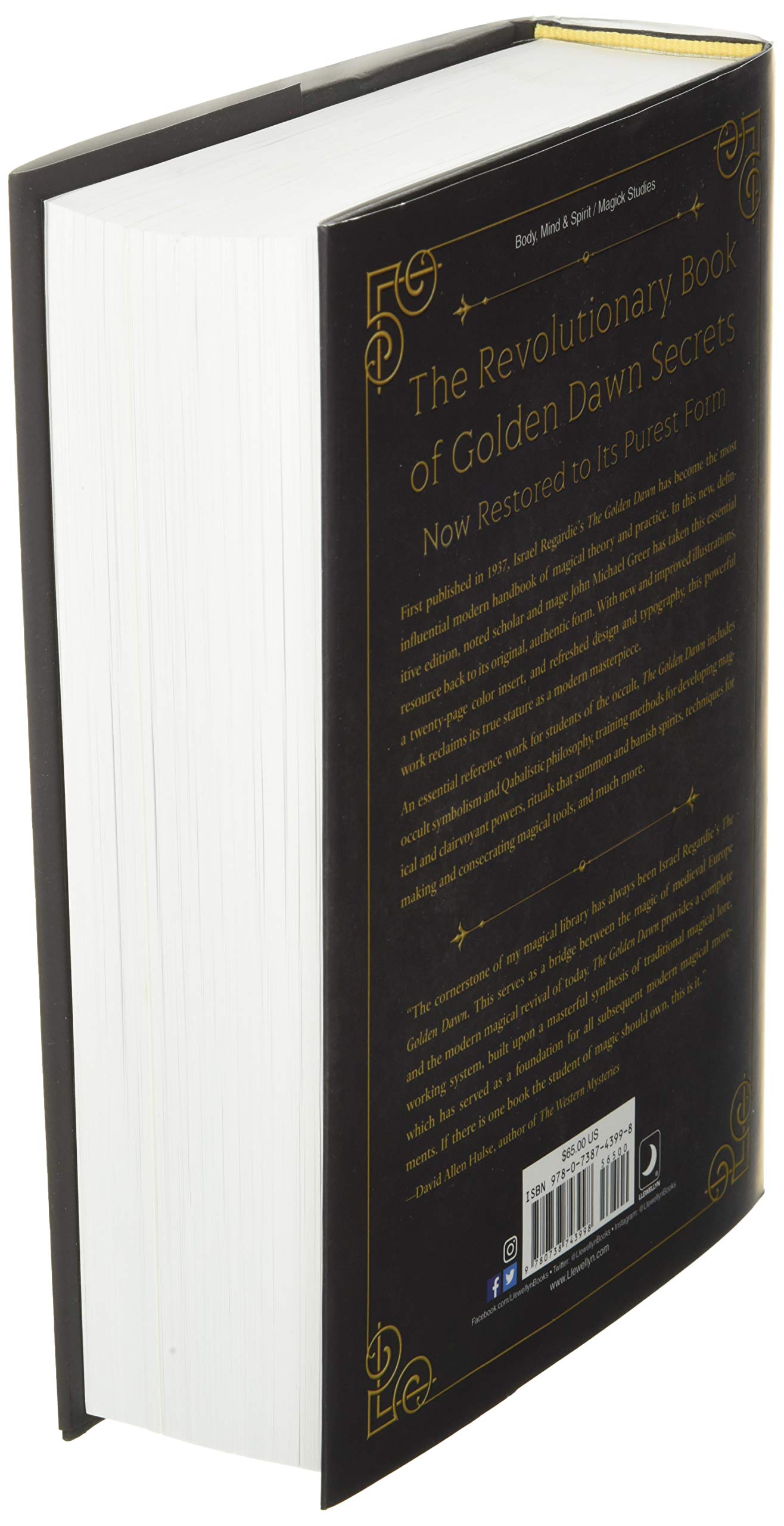 The Golden Dawn : The Original Account of the Teachings, Rites, and Ceremonies of the Hermetic Order - Sold by Witch, Please!