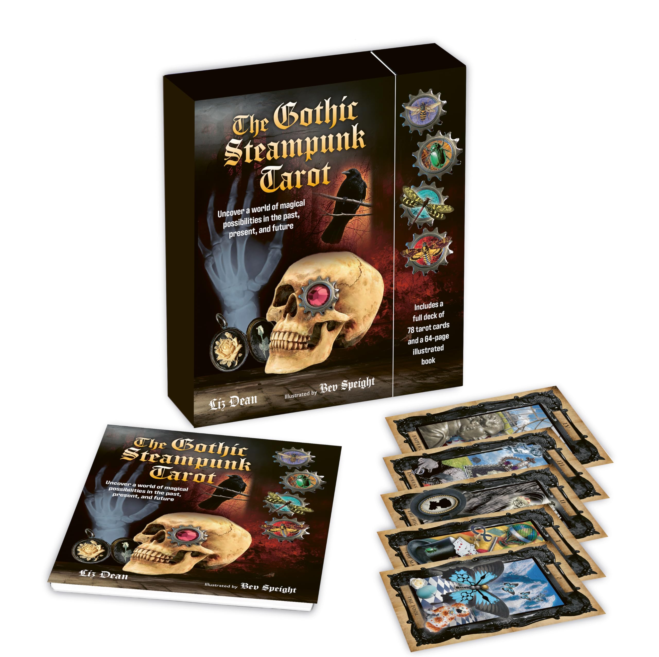 The Gothic Steampunk Tarot: Includes a Full Deck of 78 Cards and 64-Page Illustrated Book Multiple-component retail