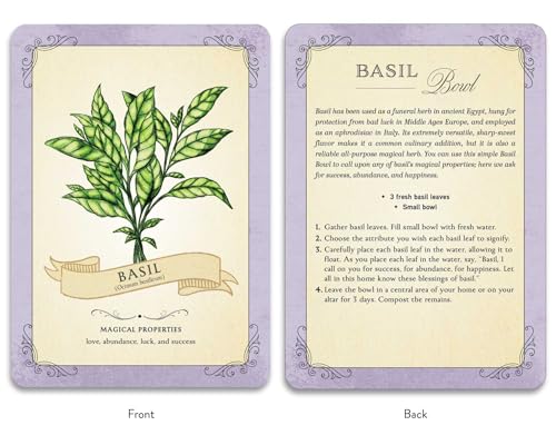 The Green Witch's Deck of Magical Herbalism : 50 of the Most Magical Plants, Herbs, and Flowers to Empower Your Craft