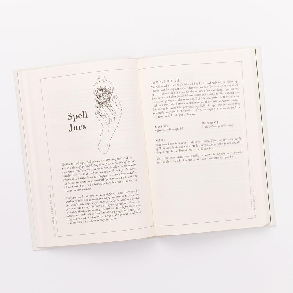 The Green Witch’s Guide to Herbal Magick: A Handbook of Hearthcraft and Plant-Based Spellcraft Hardback Book