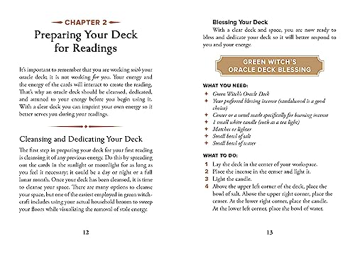 The Green Witch’s Oracle Deck: Embrace the Wisdom and Insight of Natural Magic Cards