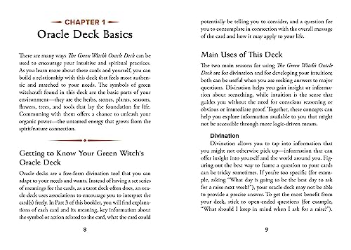 The Green Witch’s Oracle Deck: Embrace the Wisdom and Insight of Natural Magic Cards