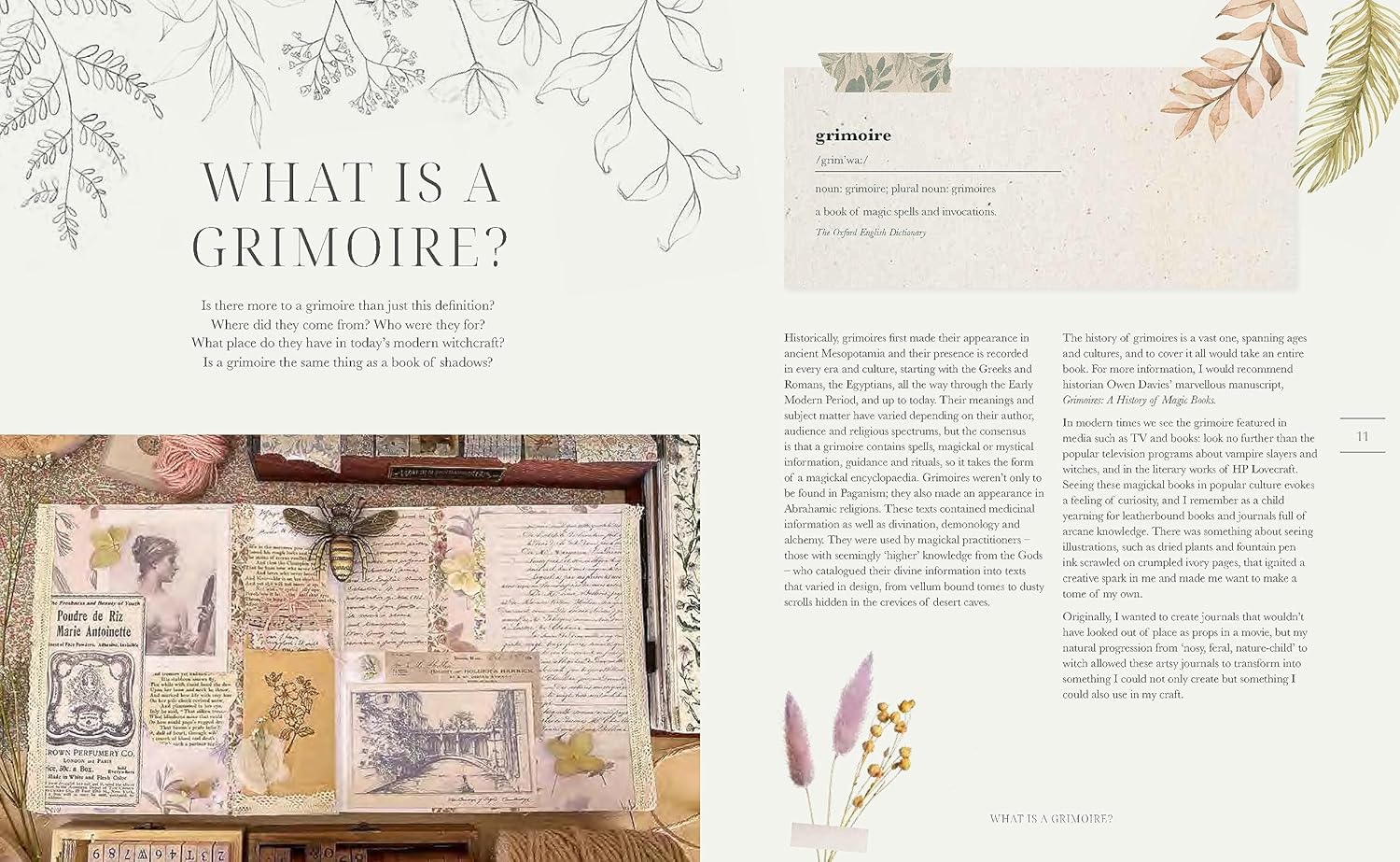 The Handmade Grimoire: A Creative Treasury for Magickal Journalling - Book