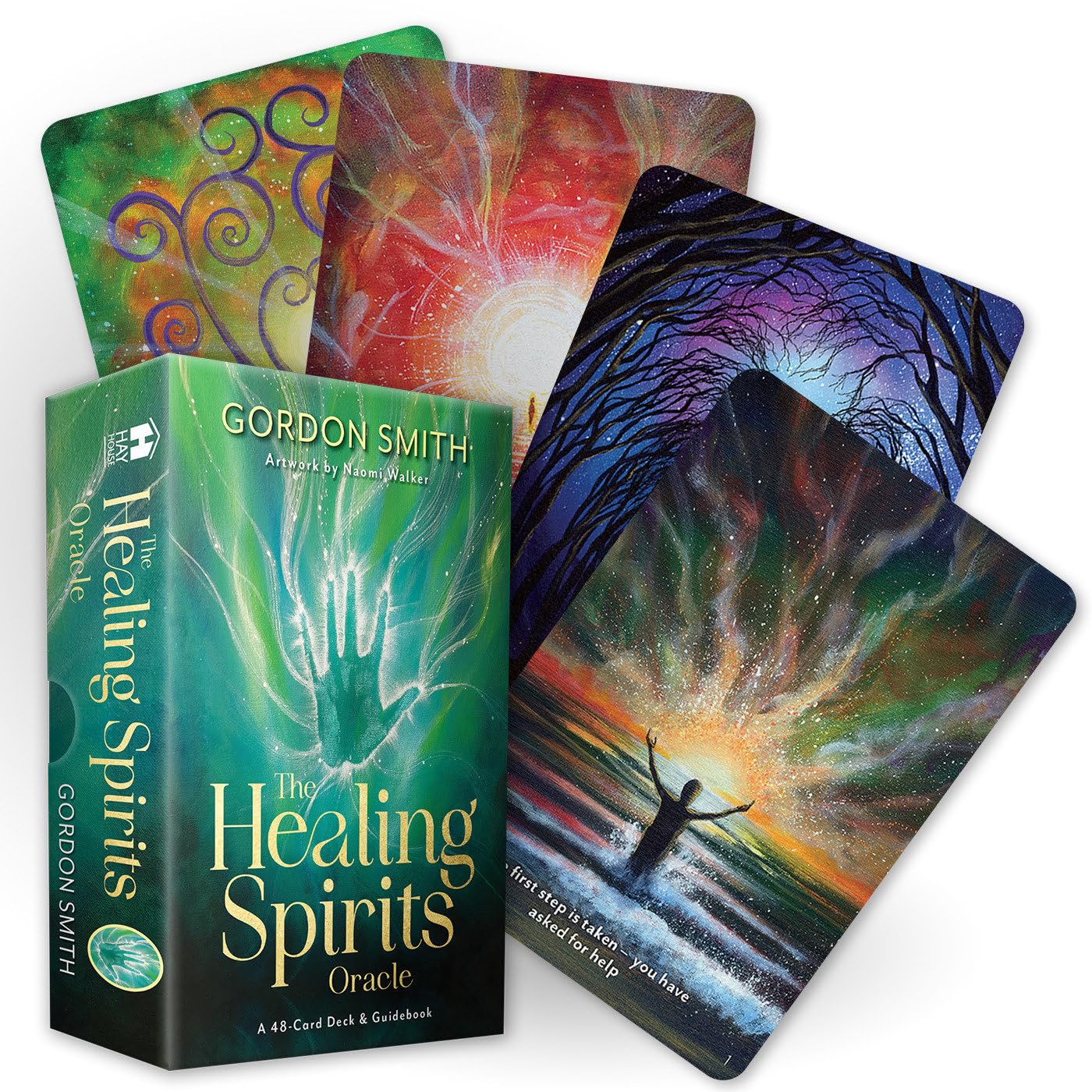 The Healing Spirits Oracle: A 48-Card Deck and Guidebook Cards Tarot
