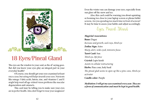 The Healthy Witch Oracle Cards Multiple-component retail product, part(s) enclose Book