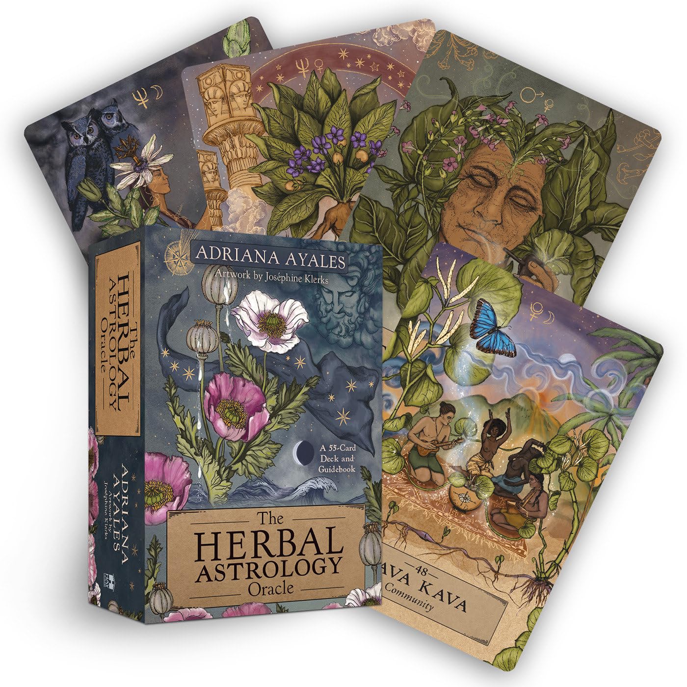 The Herbal Astrology Oracle : A 55-Card Deck and Guidebook - Sold by Witch, Please!