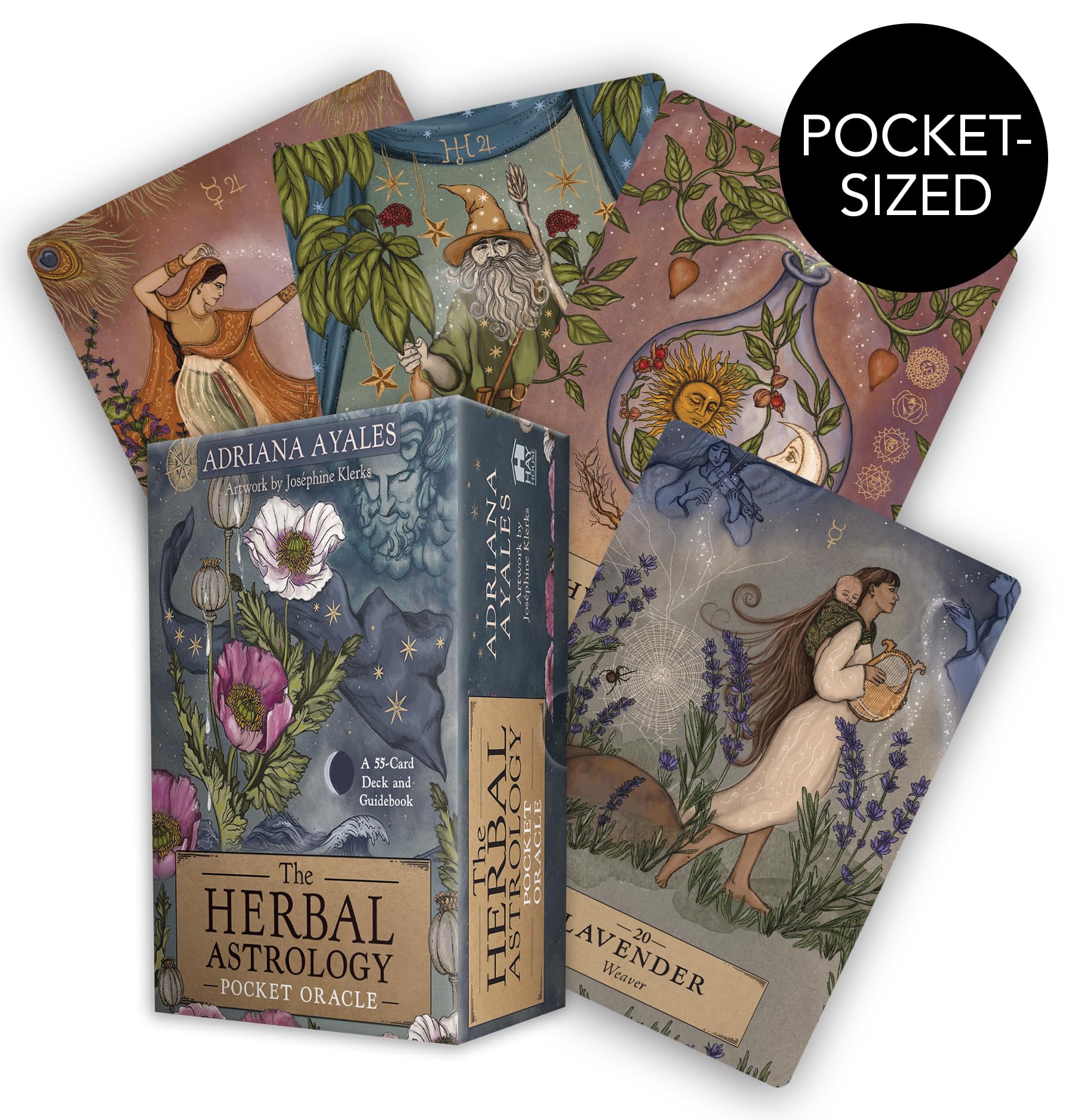 The Herbal Astrology Pocket Oracle: A 55-Card Deck and Guidebook Cards Book