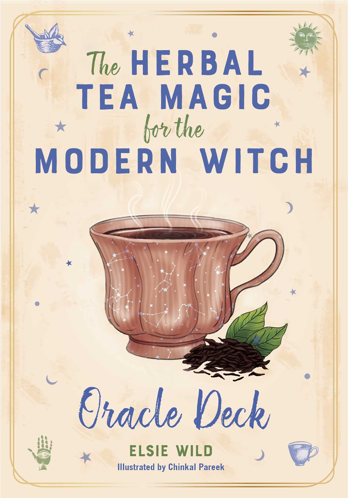 The Herbal Tea Magic For Modern Witch Oracle Deck: A 40-Card and Guidebook for Creating Readings Spells Magical Rituals