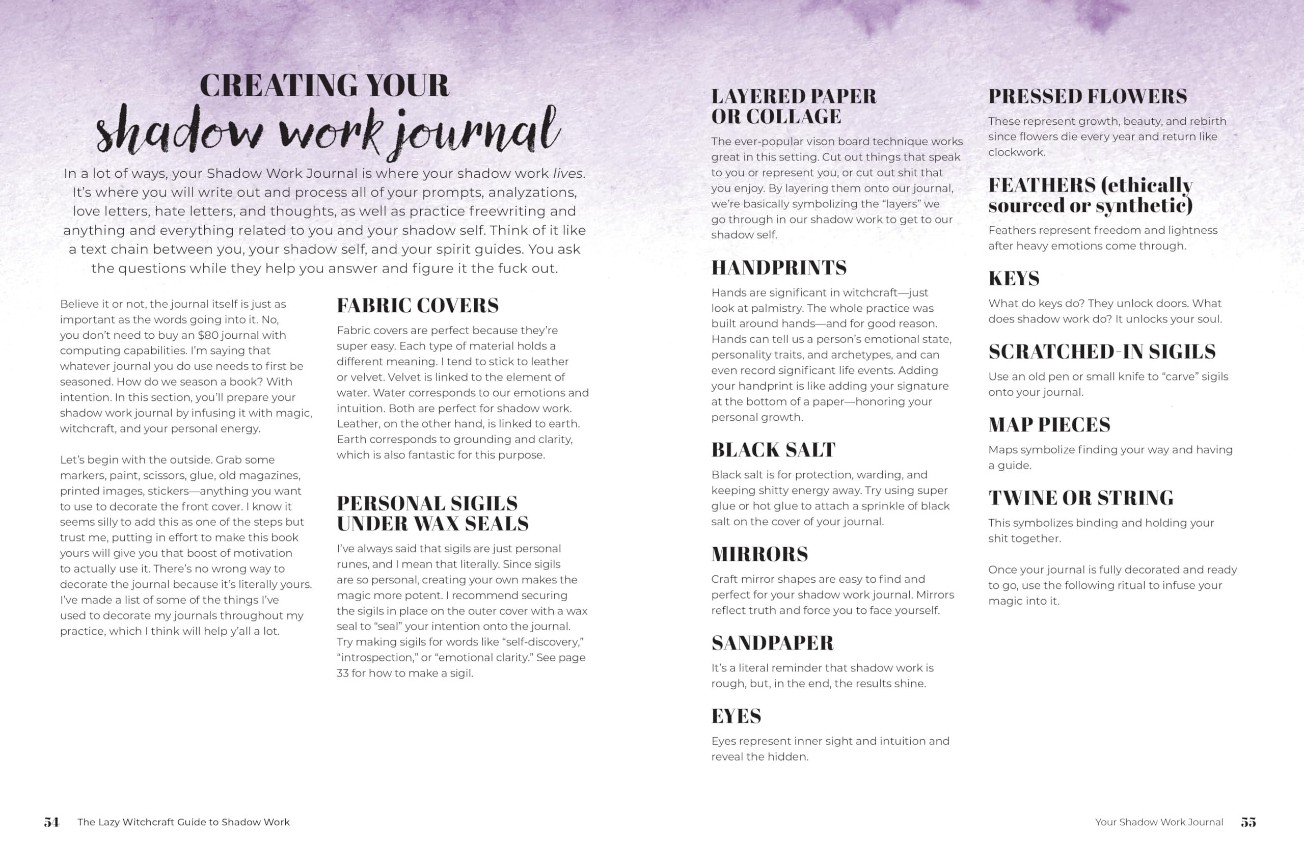 The Lazy Witchcraft Guide to Shadow Work : 75 Prompts, Spells, and Rituals for Inner Transformation, Healing, and Self-Care
